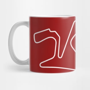 Circuito de Jerez [outline] Mug